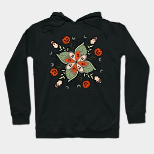 Halloween floral Hoodie